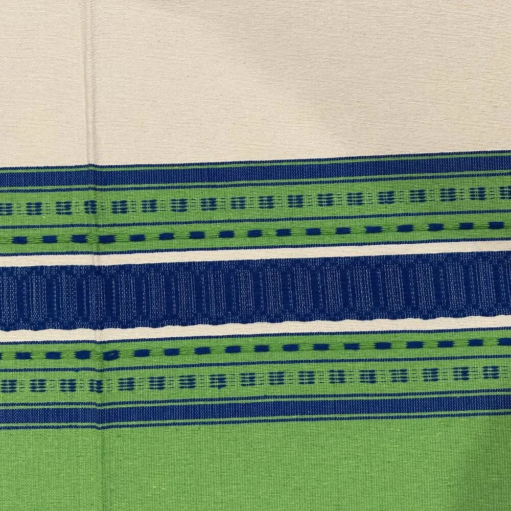 78'' Tablecloth from Oaxaca Mexico made with Handloom fabric. Handmade